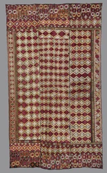 Trabajo de Phulkari colgante, c. 1875-1900