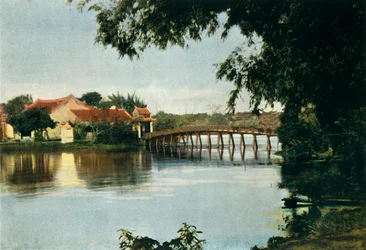 Hanoi. Le Petit Lac, Hanoi. El pequeño lago, 1900