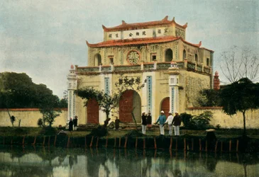 Pagoda Du Kinh Luoc, Hanoi, 1900