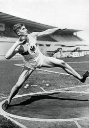 Hans Heinrich Sievert, atleta alemán, 1936