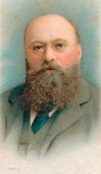 Hans Richter 1843-1916 director de orquesta y ópera austrohúngaro, 1911