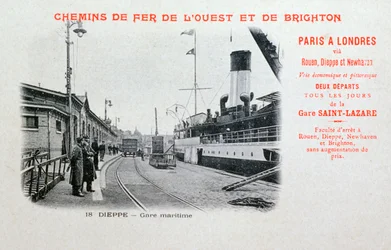 Estación del puerto, Dieppe