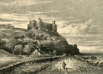 Castillo de Harlech, 1898