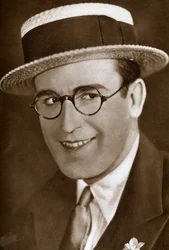 Harold Lloyd, actor y cineasta estadounidense, 1933