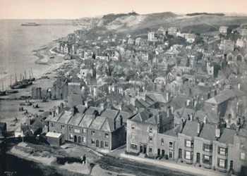 Hastings - Desde East Hill, 1895