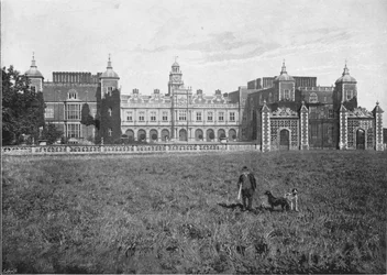 Casa Hatfield, Frente Sur, c1896