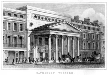 Teatro Haymarket, Westminster, Londres, siglo XIX