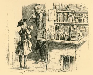 Logró ahorrar lo suficiente para comprar dos volúmenes, 1907