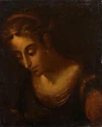 Cabeza de una mujer