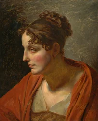 Cabeza de una mujer, c. 1810