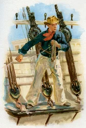 Echando el plomo, siglo XVIII