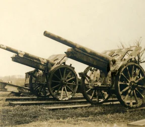 Artillería pesada, c1914-c1918