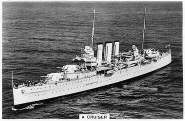 Crucero pesado HMS Devonshire, 1937