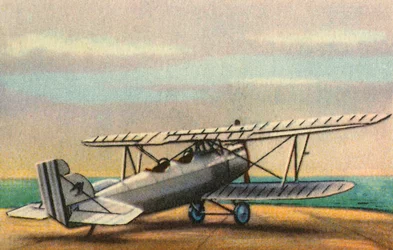 Avión de entrenamiento Heinkel HD 22b, 1920s, 1932