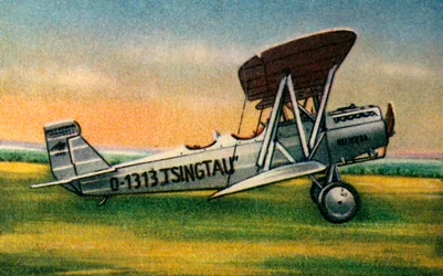 Avión Heinkel HD 24 L Tsingtau, años 1920, 1932
