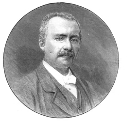 Heinrich Schliemann, arqueólogo alemán, 1891