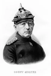 Helmuth Karl Bernhard von Moltke, mariscal de campo alemán, siglo XIX