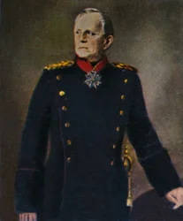 Helmuth von Moltke 1800-1891 - Pintura de Lenbach, 1934