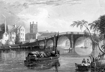 Puente de Henley, Henley-on-Thames, Londres, 1803