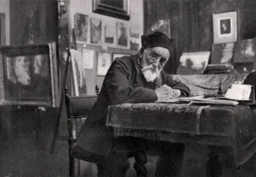 Henri-Joseph Harpignies, artista francés, 1905