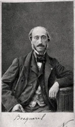 Henri Becquerel, físico francés, finales del siglo XIX o principios del XX