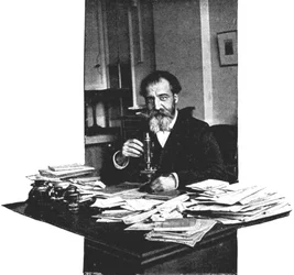 Henri Moissan, químico francés, 1900
