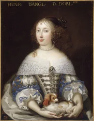 Enriqueta de Inglaterra, Duquesa de Orleans 1644-1670, ca 1665