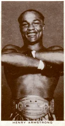 Henry Armstrong, boxeador estadounidense, 1938
