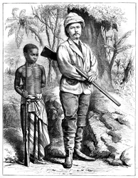 Henry Morton Stanley, periodista y explorador galés, siglo XIX