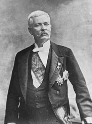 Henry Morton Stanley, periodista y explorador galés, finales del siglo XIX o principios del XX