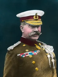 Herbert Kitchener, 1er Conde Kitchener, soldado británico, principios del siglo XX