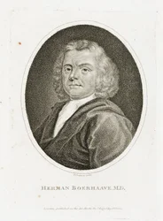 Herman Boerhaave, médico, químico y botánico holandés, principios del siglo XVIII