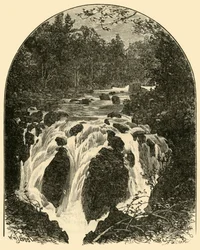 Cascada del Hermitage, 1898
