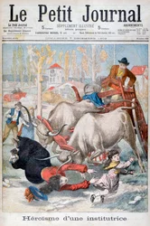 Heroísmo de un maestro, 1902