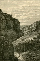 Rocas altas en Cheddar, 1898
