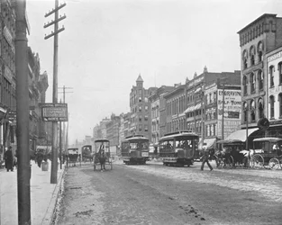 High Street, Columbus, Ohio, EE.UU., c1900