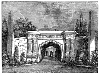 Cementerio de Highgate, Londres, 1838