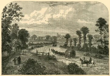 Highgate, desde Upper Holloway, c1876