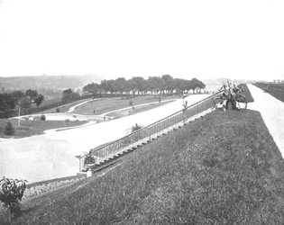 Highland Park, Pittsburgh, Pensilvania, EE.UU., c. 1900