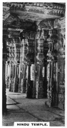 Templo Hindú, Vijayanagar, India, c1925