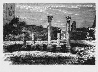 Historia de la Antigua Roma. Grabados de Roma de 1872