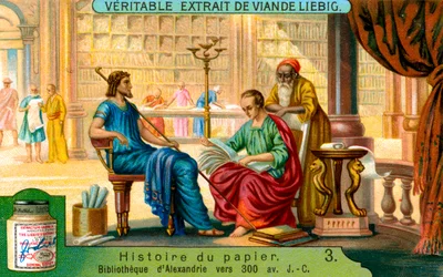 Historia del papel: 3, c1900