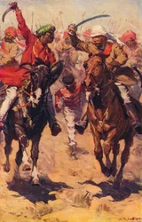 Hodson en Rohtak, 1857 c1912