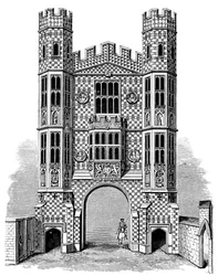 Puerta de Holbein, Whitehall, Londres, 1893