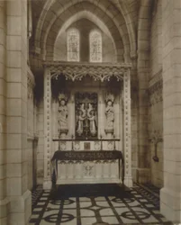 Capilla de la Santa Cruz, Abadía de Buckfast, finales del siglo XIX-principios del siglo XX