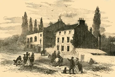 Casa Hornsey Wood, 1800, c1876