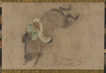 Caballo y jinete, Momoyama, 1568-1615