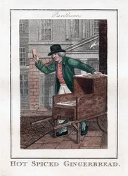 Pan de jengibre caliente y especiado, Panteón, Londres, 1806