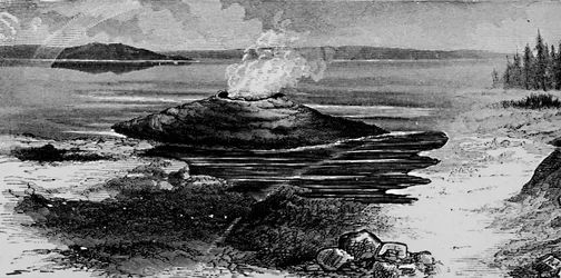 Cono de Fuente Termal, 1872, 1883