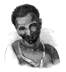 Mujer hotentote, 1848
